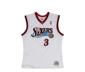 Buy Mitchell & Ness Philadelphia 76ers Swingman Jersey Home Allen Iverson 2000-01 at Sasom – Authentic and Ready to Ship