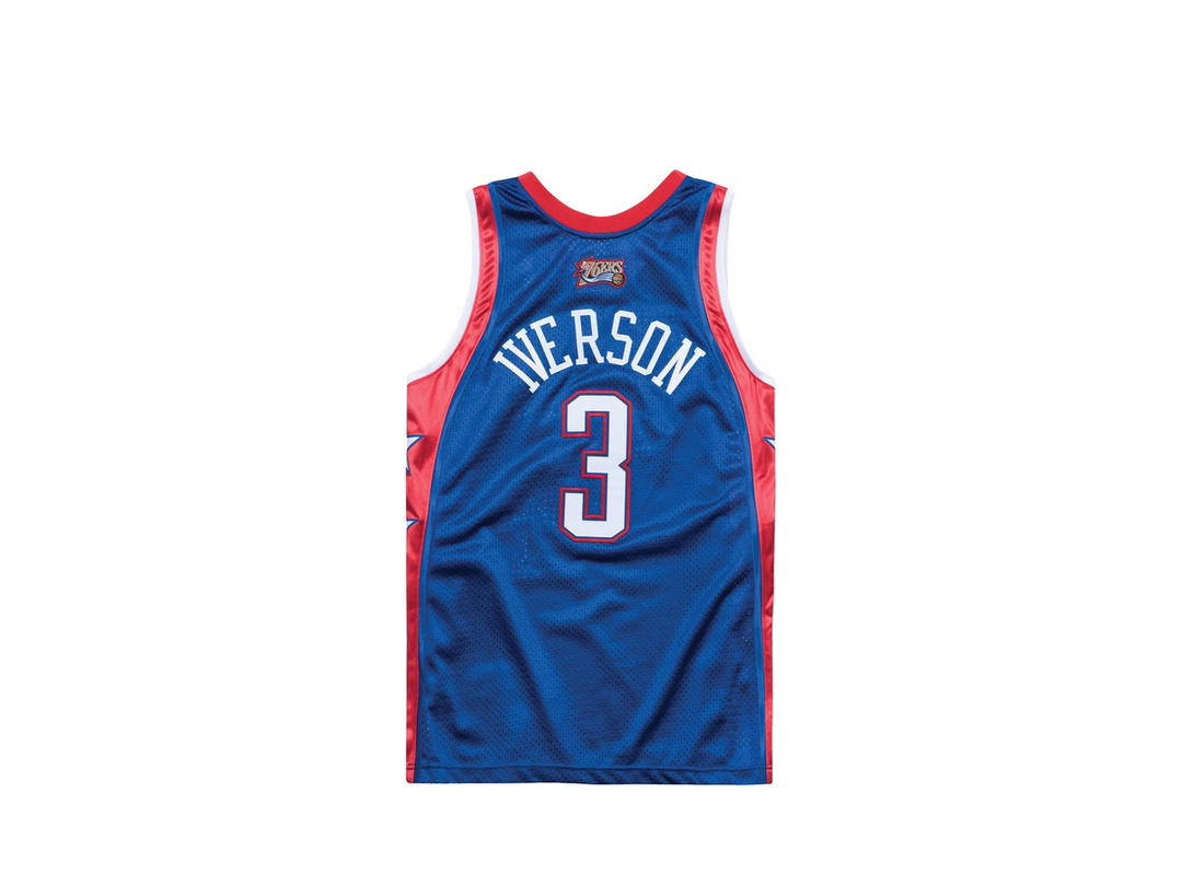 Mitchell & Ness Mitchell & Ness NBA Allen Iverson 2004 All-Star Authentic Jersey - Royal - Mens