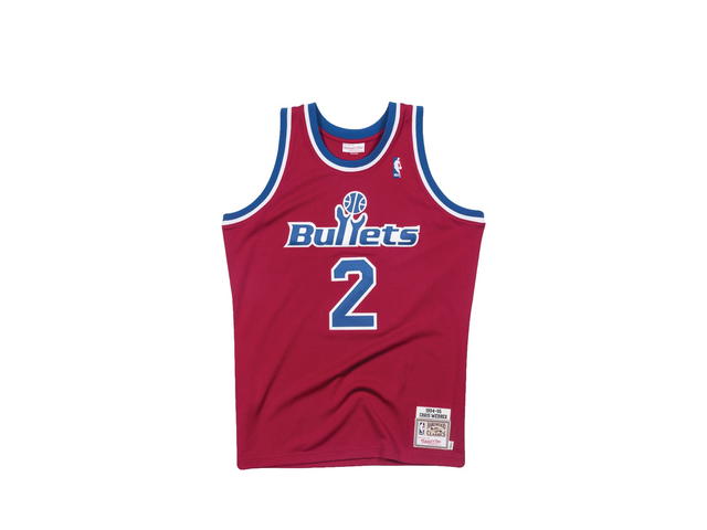 Mitchell & Ness Mitchell & Ness Washington Bullets Chris Webber Authentic Road Jersey By Mitchell & Ness - Mens - view 2