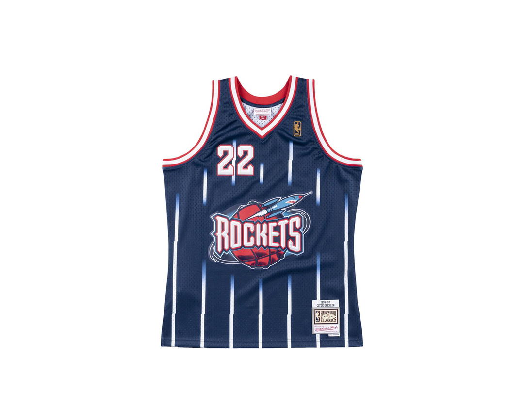 Mitchell & Ness Mitchell & Ness Houston Rockets Swingman Jersey Road Clyde Drexler 1996-97