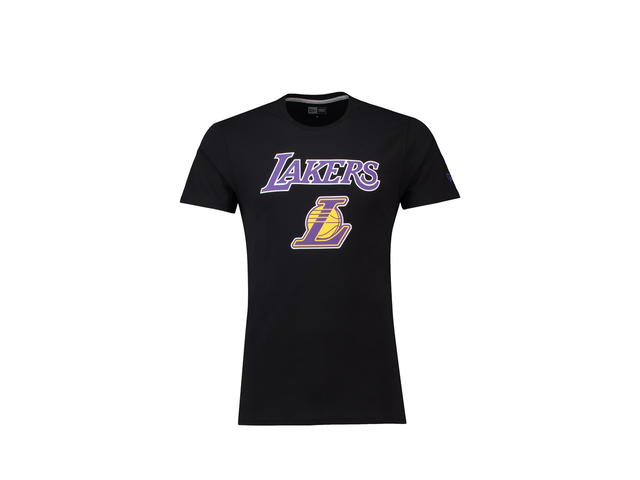New Era New Era Los Angeles Lakers Team Logo T-Shirt - Mens - view 2