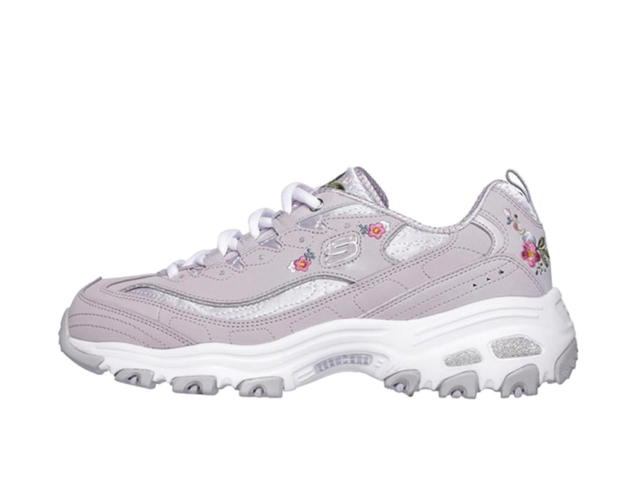 Skechers Skechers D'LITES 1.0 Resistant Low Top Chunky Sneakers Lavender (Women's ) - view 2