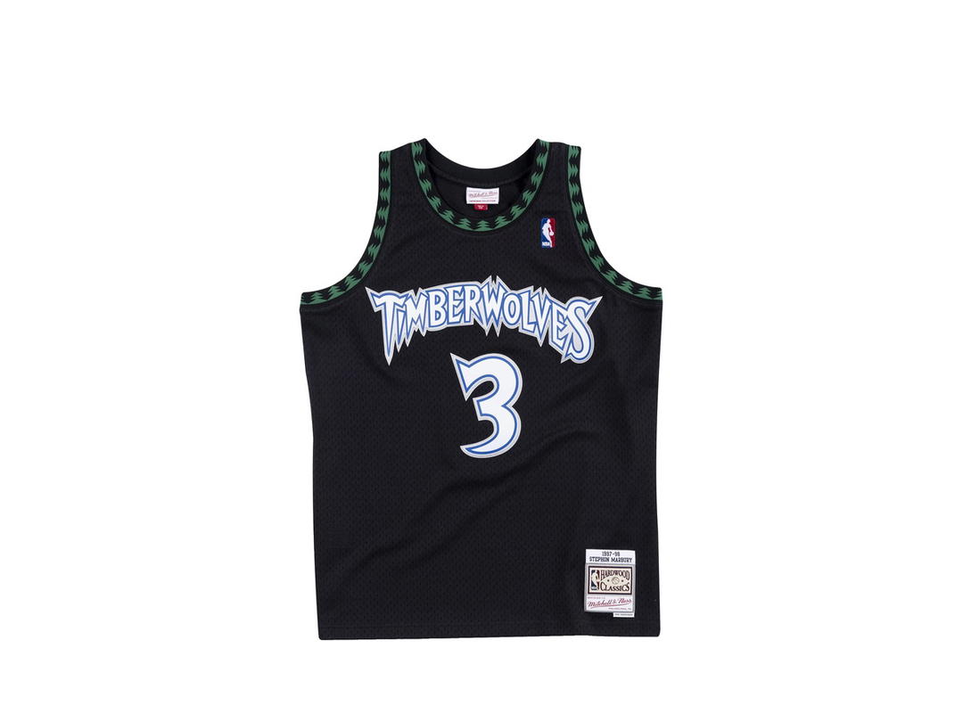Mitchell & Ness Mitchell & Ness Minnesota Timberwolves Swingman Jersey Alternate Stephon Marbury 1997-98