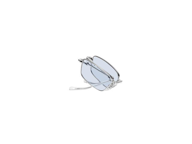 Gentle Monster Gentle Monster x Bratz Tarx 02(B) In Silver Metal Frame With Blue Lenses - view 4