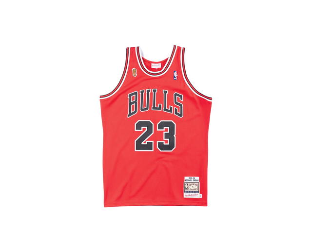 Mitchell & Ness Mitchell & Ness Chicago Bulls Authentic Jersey Road Finals Michael Jordan 1995-96 - view 1