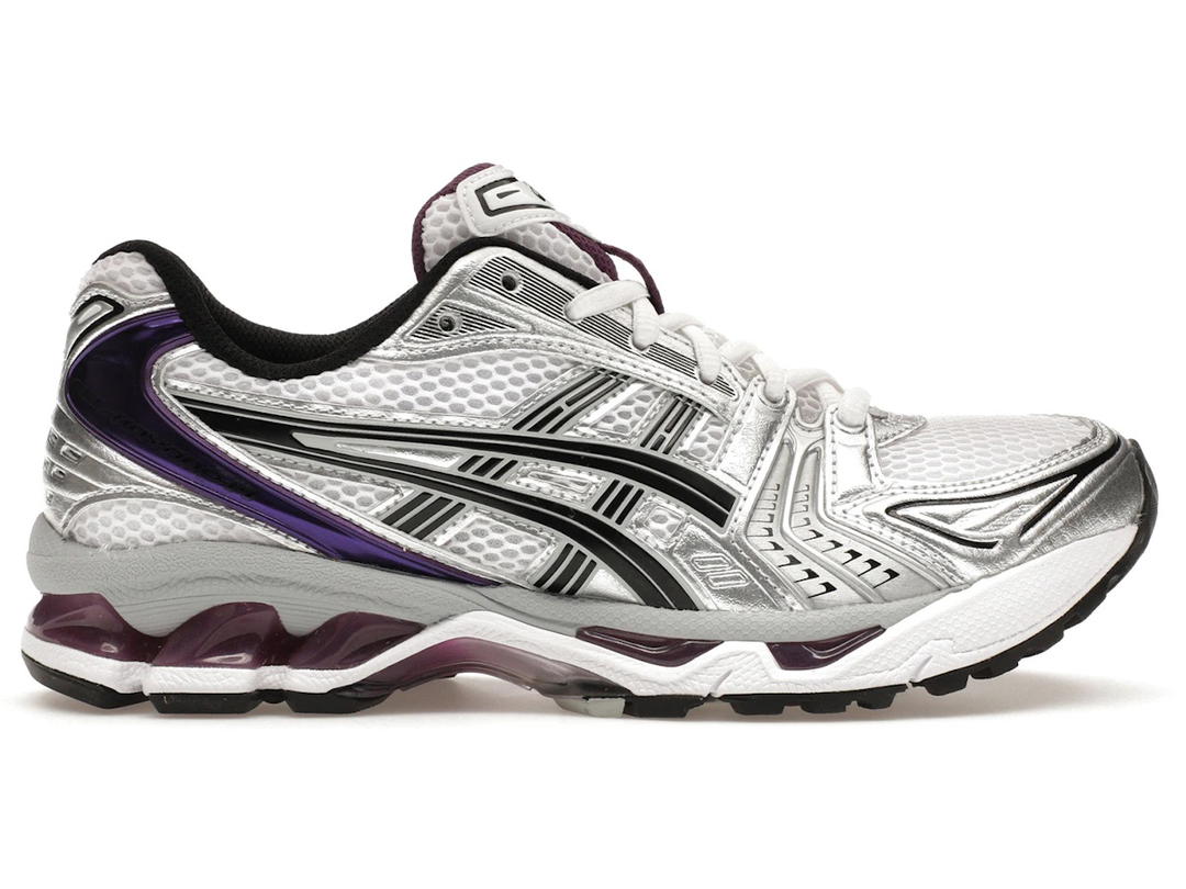 Asics Asics Gel-Kayano 14 White Dark Grape (Women's)