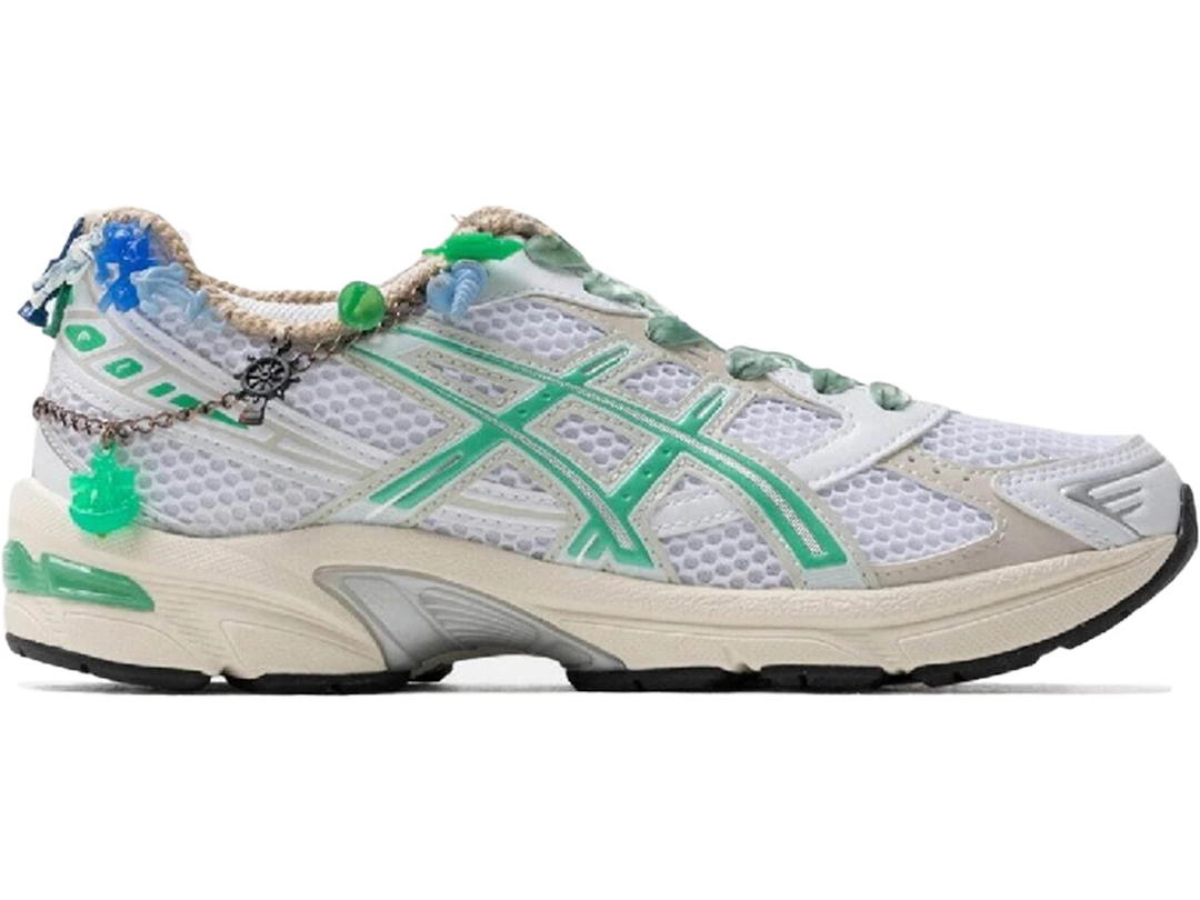 Asics Asics Gel-1130 White Malachite Green Off White Midsole (Bentgablenits A Prize In Every Box Edition) (Women's)