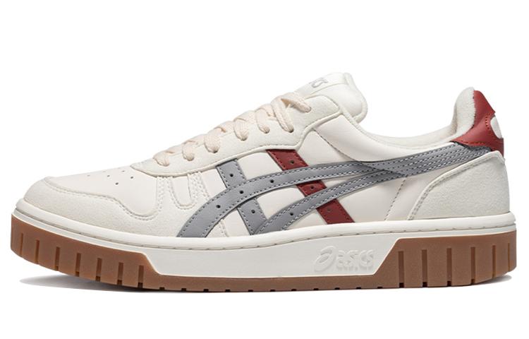 Asics Asics Court Mz Retro Casual Skateboarding Shoes Unisex Beige Gray