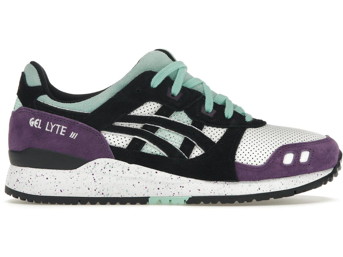 Asics Asics Gel-Lyte III OG White Black Mint Purple