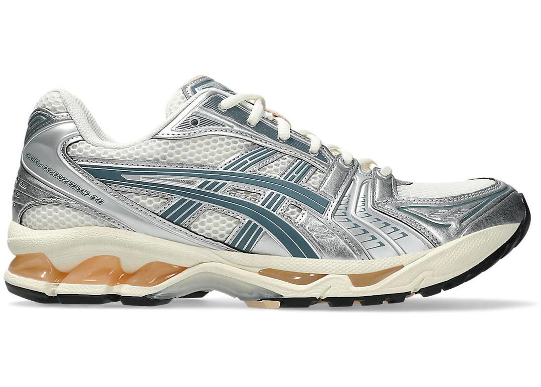 Asics Asics Gel-Kayano 14 Birch Pure Silver Teal Gold