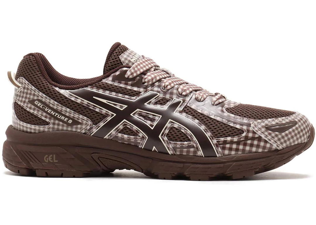 Asics Asics Gel-Venture 6 Story mfg. Reddish Brown Gingham