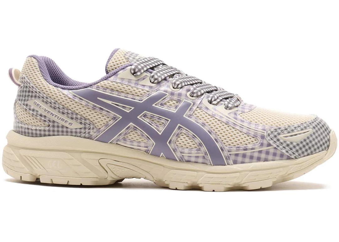 Asics Asics Gel-Venture 6 Story mfg. Vanilla Violet Quartz Gingham