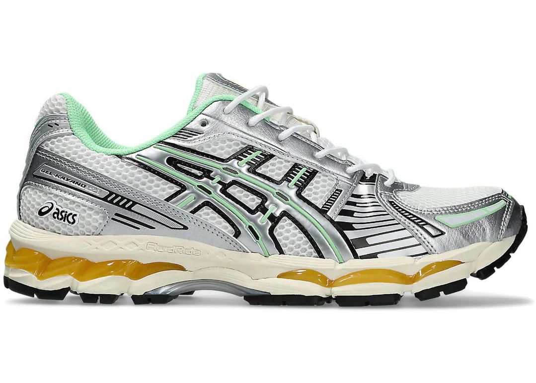 Asics Asics Gel-Kayano 12.1 Silver Green Orange