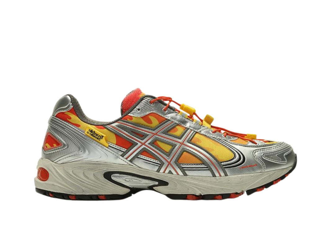 Asics Asics x TroubleSmile Gel Kahana TR V4 Cushioning Anti Slip And Wear Resistant Low Top Casual Shoes Unisex Yellow