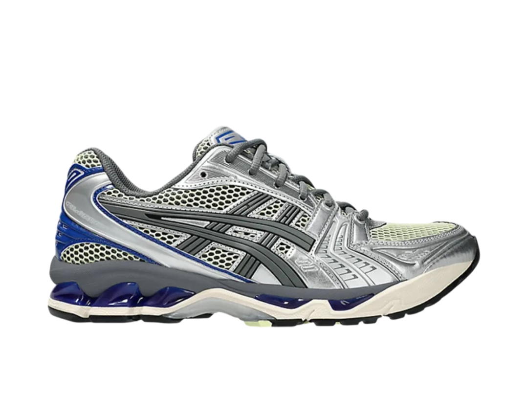 Asics Asics Gel-Kayano 14 Soft Yellow Asics Blue
