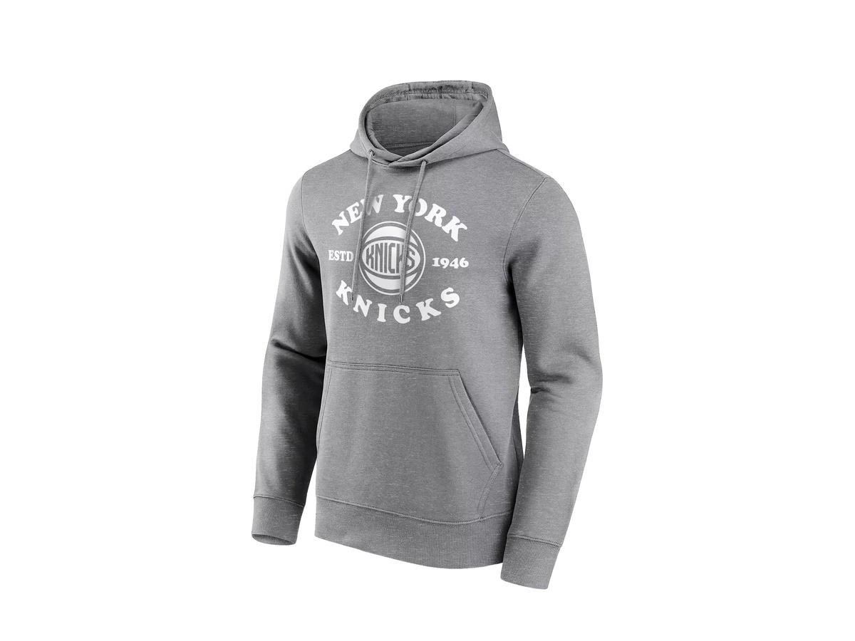 Fanatics Fanatics Unlabeled New York Knicks Vintage Pro Graphic Hoodie - Mens