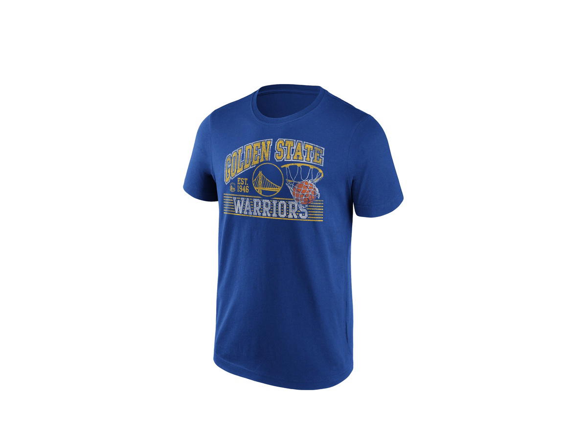 Fanatics Fanatics Unlabeled Golden State Warriors Vintage Vibe Graphic T-Shirt - Mens