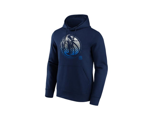 Fanatics Fanatics Unlabeled Dallas Mavericks Fade Graphic Hoodie - Mens - view 1