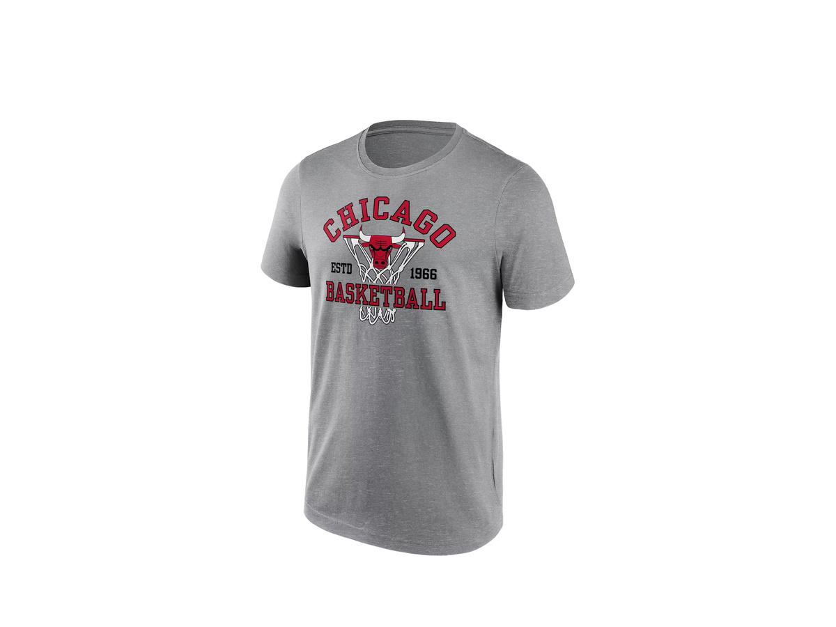 Fanatics Fanatics Unlabeled Chicago Bulls Nothing But Net Graphic T-Shirt - Mens