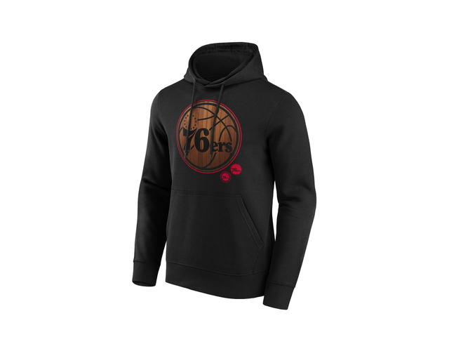 Fanatics Fanatics Unlabeled Philadelphia 76ers Hardwood Graphic Hoodie - Mens - view 1