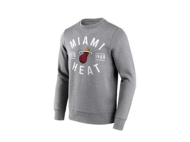 Fanatics Fanatics Unlabeled Miami Heat True Classic Graphic Crew Sweatshirt - Mens - view 1