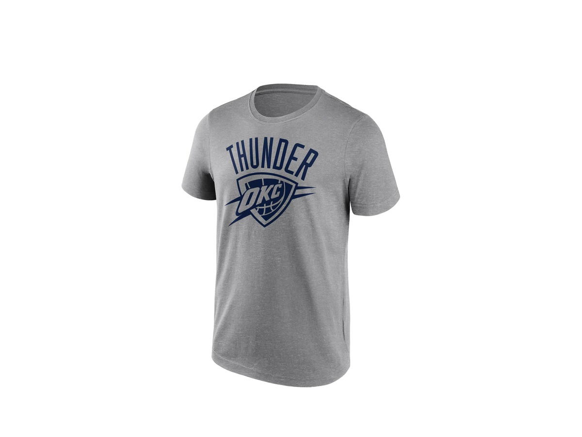 Fanatics Fanatics Unlabeled Oklahoma City Thunder Mono Logo T-Shirt - Mens