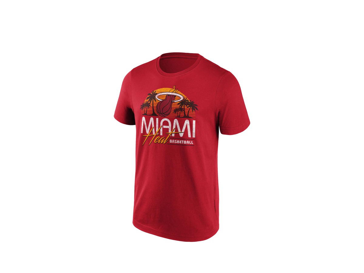 Fanatics Fanatics Unlabeled Miami Heat Iconic Hometown Graphic T-Shirt - Mens