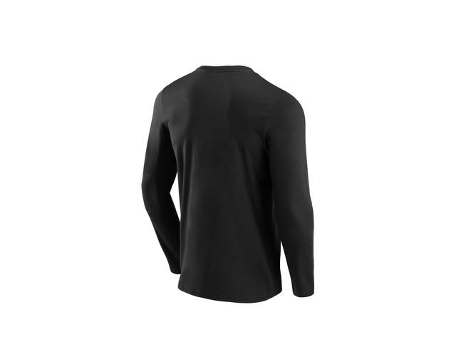 Fanatics Fanatics Unlabeled NBA Alternate Colour Wordmark Long Sleeve T-Shirt - Mens - view 2