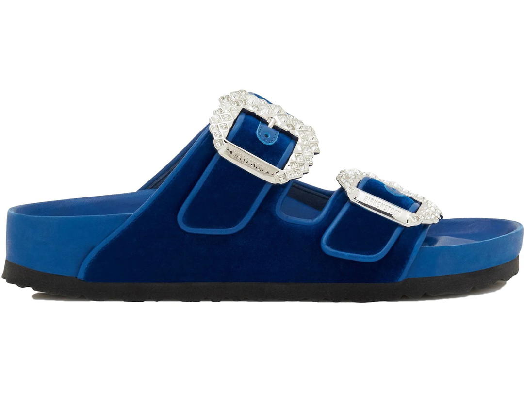 Birkenstock Birkenstock Arizona Manolo Blahnik Royal Blue Velvet