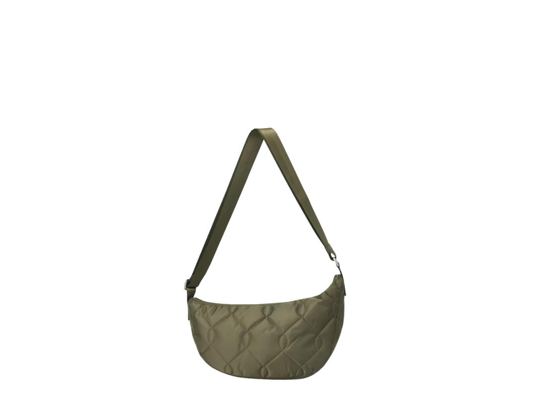 COS COS Quilted Crossbody Bag Khaki