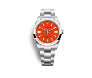 Buy Rolex Oyster Perpetual 41 Stainless Steel / Red at Sasom – Authentic and Ready to Ship