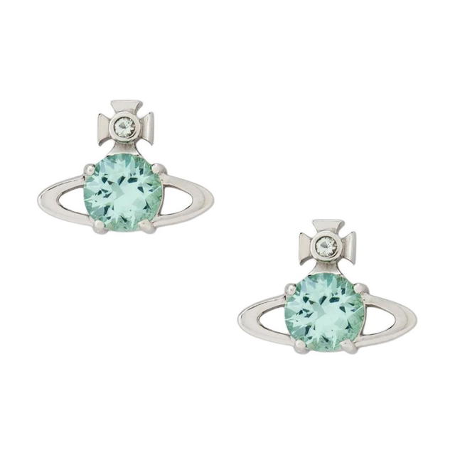 Vivienne Westwood Vivienne Westwood Reina Earrings - Silver/Turquoise - view 1