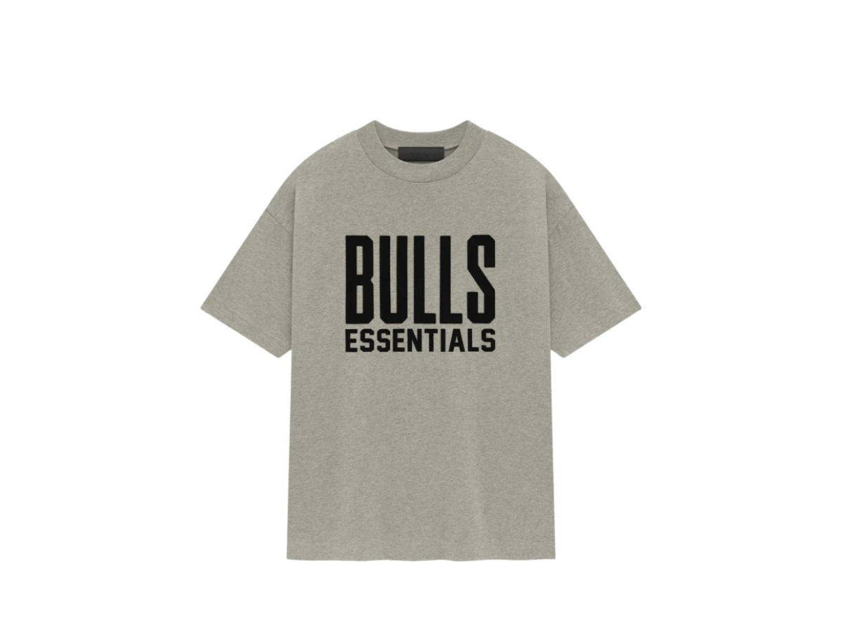 Fear of God Fear of God Essentials Bulls Tee Warm Heather