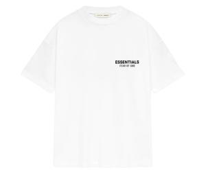 Buy Fear of God Essentials Classic Tee Bright White (FW25) at Sasom – Authentic and Ready to Ship