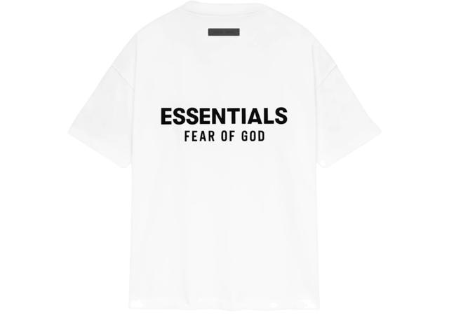 Fear of God Fear of God Essentials Classic Tee Bright White (FW25) - view 2