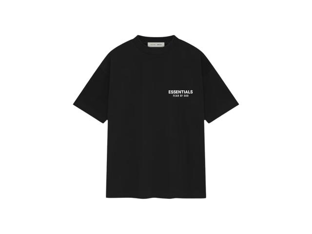 Fear of God Fear of God Essentials Classic Short Sleeve Tee Jet Black (SS25) - view 2