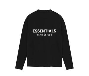 Buy Fear of God Classic Long Sleeve Tee Black at Sasom – Authentic and Ready to Ship