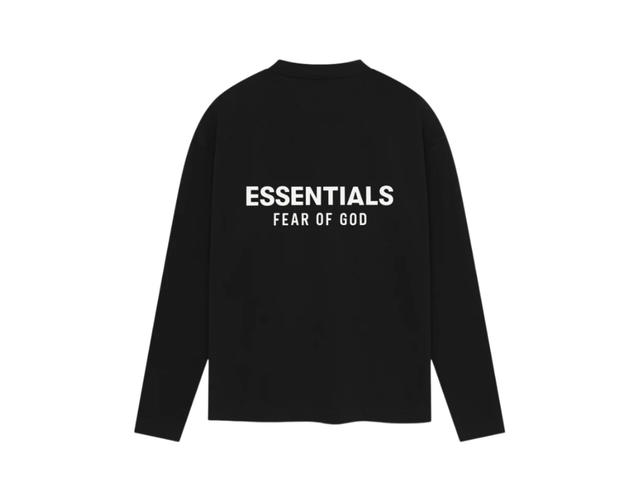 Fear of God Fear of God Classic Long Sleeve Tee Black - view 1