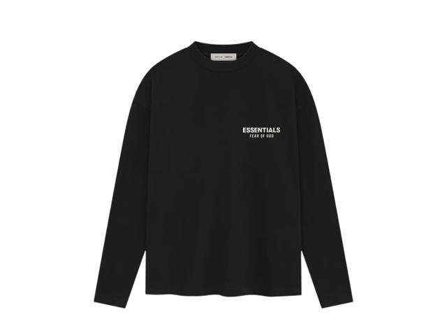 Fear of God Fear of God Classic Long Sleeve Tee Black - view 2