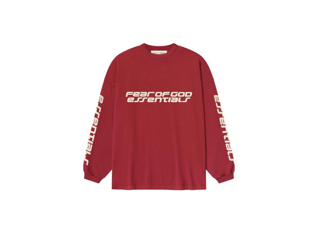 Fear of God Fear of God 90s Long Sleeve Tee Crimson - view 1