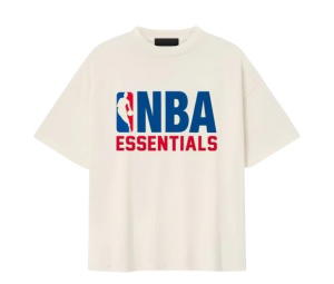Buy Fear of God Essentials NBA 90's Tee Cream White at Sasom – Authentic and Ready to Ship