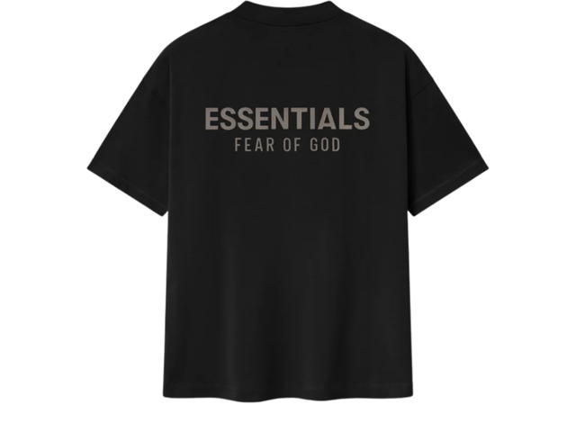 Fear of God Fear of God Essentials Classic Tee Jet Black - view 2