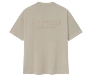 Buy Fear of God Essentials Classic Tee Timber (SS25) at Sasom – Authentic and Ready to Ship