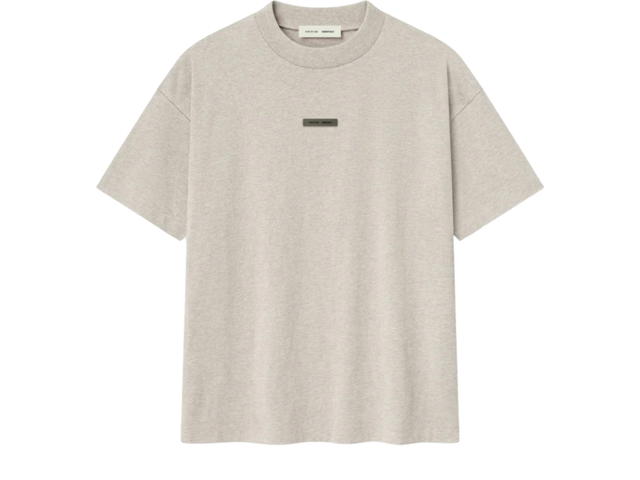 Fear of God Fear of God Essentials Classic Tee Heather Stone (SS25) - view 2