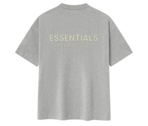 Buy Fear of God Essentials Classic Tee Concrete Heater at Sasom – Authentic and Ready to Ship