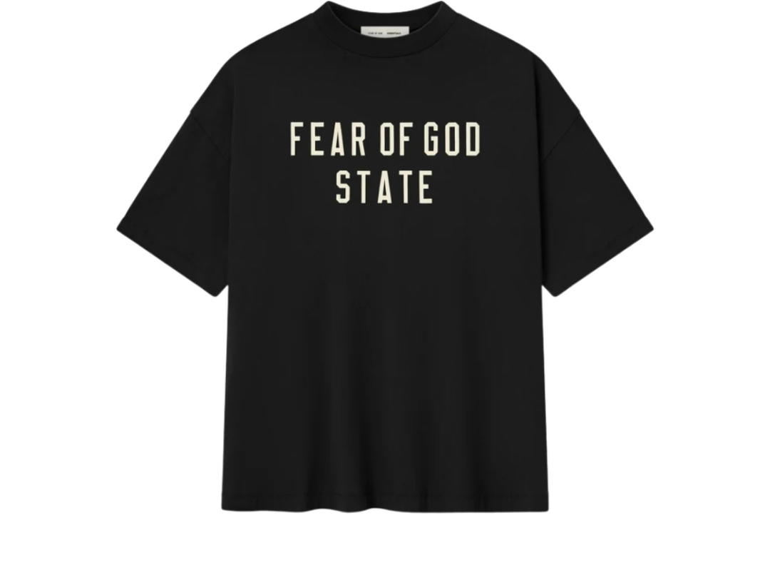 Fear of God Fear of God Essentials 90's Tee Jet Black