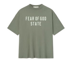 Buy Fear of God Essentials 90's Tee Moss at Sasom – Authentic and Ready to Ship