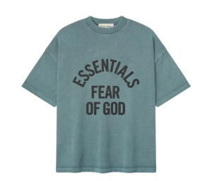 Buy Fear of God Essentials Campus 90s Tee Faded Coastal at Sasom – Authentic and Ready to Ship