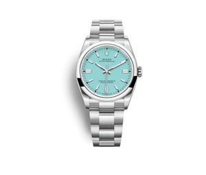 Buy Rolex Oyster Perpetual 36 Stainless Steel / Turquoise at Sasom – Authentic and Ready to Ship