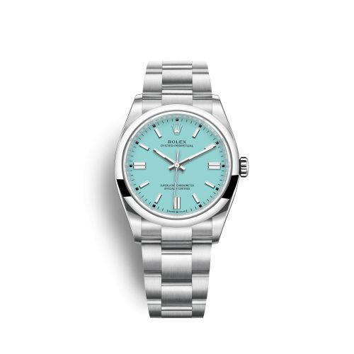 Rolex Rolex Oyster Perpetual 36 Stainless Steel / Turquoise